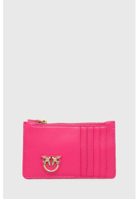 Pinko Кожен портфейл дамски в лилаво - Pepit.bg