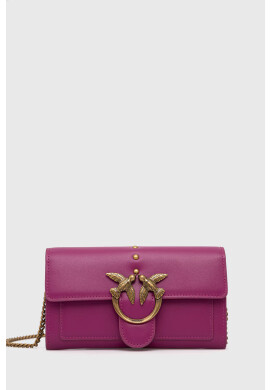 Pinko Кожен портфейл в розово - Pepit.bg