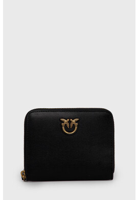 Pinko Кожен портфейл дамски в черно - Pepit.bg