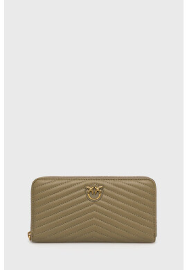 Pinko Кожен портфейл дамски в зелено - Pepit.bg