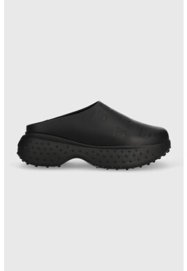 Pinko Кожени чехли Stefie в черно с платформа 100878 A0RF Z99 - Pepit.bg