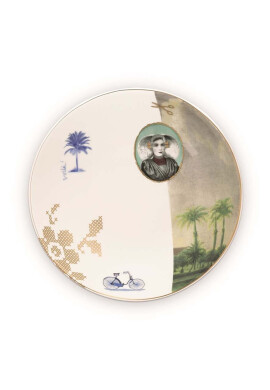 Pip Studio Дълбока чиния Heritage Palm - Pepit.bg