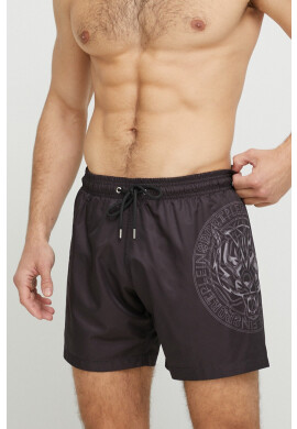 Plein Sport Плувни шорти в черно - Pepit.bg
