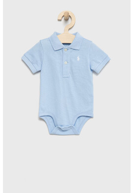 Polo Ralph Lauren Бебешко боди от памук - Pepit.bg