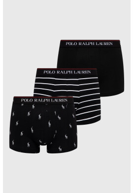 Polo Ralph Lauren Боксерки (3 чифта) мъжки в черно - Pepit.bg