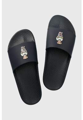 Polo Ralph Lauren Чехли Polo Slide в тъмносиньо 809892944001 - Pepit.bg