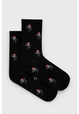 Polo Ralph Lauren Чорапи дамски в черно - Pepit.bg
