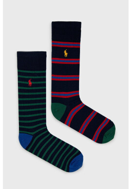 Polo Ralph Lauren Чорапи (2 чифта) в тъмносиньо - Pepit.bg