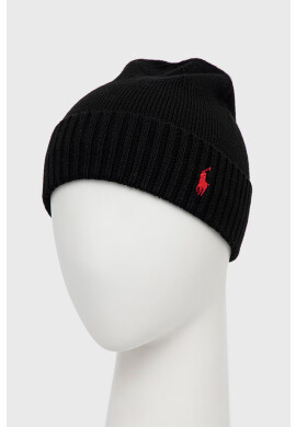 Polo Ralph Lauren Детска шапка в тъмносиньо с фина плетка - Pepit.bg