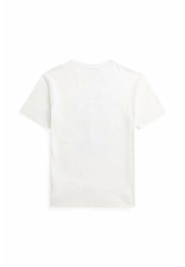 Polo Ralph Lauren Детска тениска в бежово с принт - Pepit.bg