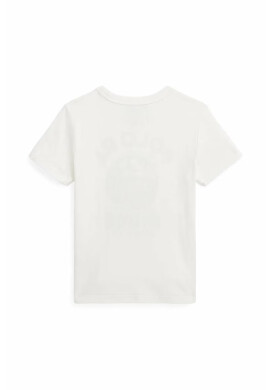 Polo Ralph Lauren Детска тениска в бежово с принт - Pepit.bg