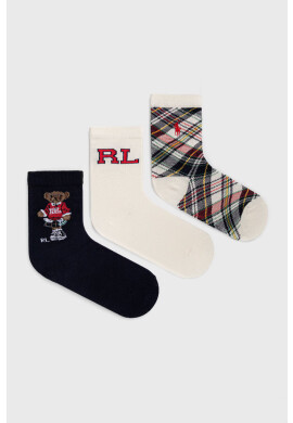 Polo Ralph Lauren Детски чорапи (3 чифта) - Pepit.bg