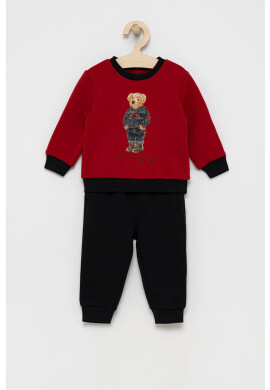 Polo Ralph Lauren Детски комплект в червено - Pepit.bg