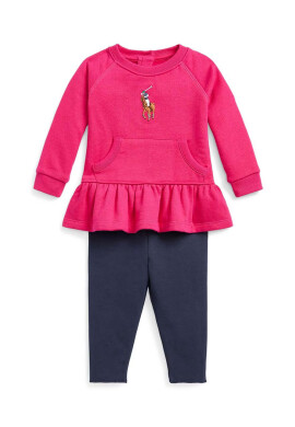 Polo Ralph Lauren Детски комплект в розово - Pepit.bg