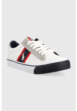 Polo Ralph Lauren Детски маратонки в бяло - Pepit.bg