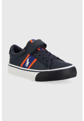 Polo Ralph Lauren Детски маратонки в тъмносиньо - Pepit.bg