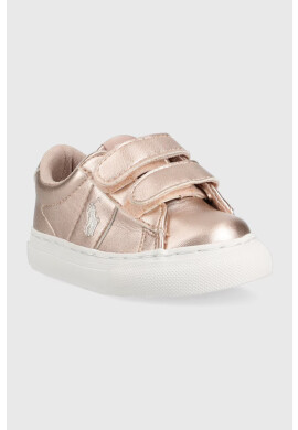Polo Ralph Lauren Детски маратонки в бяло - Pepit.bg