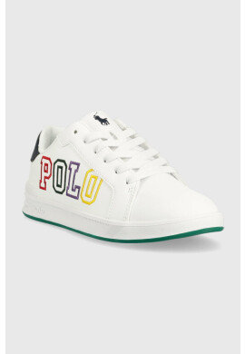 Polo Ralph Lauren Детски маратонки в бяло - Pepit.bg