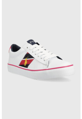 Polo Ralph Lauren Детски маратонки в бяло - Pepit.bg