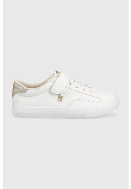 Polo Ralph Lauren Детски маратонки в бяло - Pepit.bg