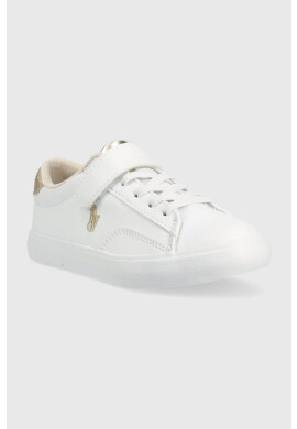 Polo Ralph Lauren Детски маратонки в бяло - Pepit.bg