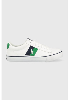 Polo Ralph Lauren Детски ниски кецове в бяло - Pepit.bg