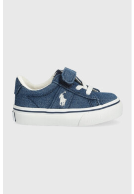 Polo Ralph Lauren Детски ниски кецове в синьо - Pepit.bg