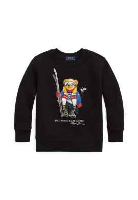 Polo Ralph Lauren Детски суичър в черно с принт - Pepit.bg