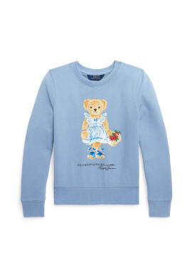 Polo Ralph Lauren Детски суичър в синьо с принт - Pepit.bg