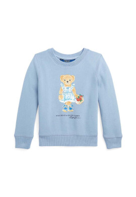 Polo Ralph Lauren Детски суичър в синьо с принт - Pepit.bg