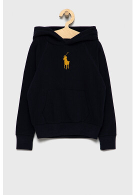 Polo Ralph Lauren Детски суичър в тъмносиньо с апликация - Pepit.bg
