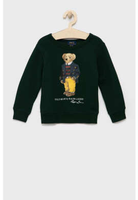 Polo Ralph Lauren Детски суичър в сиво с апликация - Pepit.bg