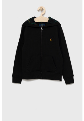 Polo Ralph Lauren Детски суичър в черно с изчистен дизайн - Pepit.bg