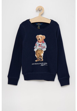 Polo Ralph Lauren Детски суичър в червено с принт - Pepit.bg