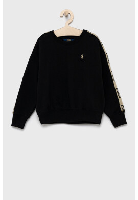 Polo Ralph Lauren Детски суичър в черно с апликация - Pepit.bg
