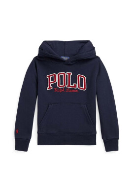 Polo Ralph Lauren Детски суичър в тъмносиньо с качулка с апликация - Pepit.bg