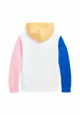 Polo Ralph Lauren Детски суичър в бяло с принт - Pepit.bg