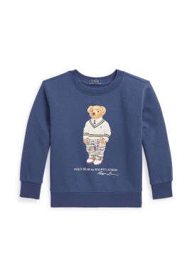 Polo Ralph Lauren Детски суичър В тъмносиньо с принт - Pepit.bg