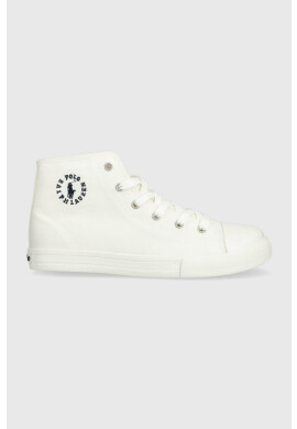 Polo Ralph Lauren Детски високи кецове в бяло - Pepit.bg