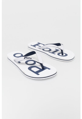Polo Ralph Lauren Джапанки мъжки в бяло - Pepit.bg