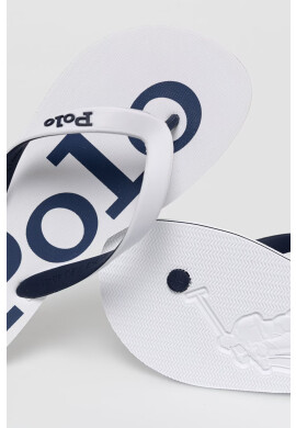 Polo Ralph Lauren Джапанки мъжки в бяло - Pepit.bg