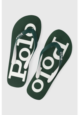 Polo Ralph Lauren Джапанки Bolt в зелено 816892949004 - Pepit.bg