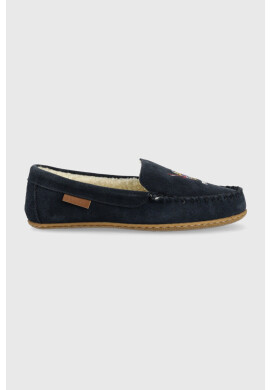 Polo Ralph Lauren Кожени чехли Collins Bear Collins Bear в тъмносиньо RF103885 - Pepit.bg