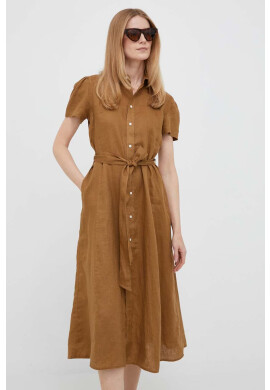 Polo Ralph Lauren Ленена рокля - Pepit.bg