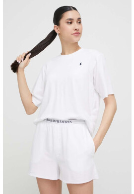 Polo Ralph Lauren Пижама дамска в бяло - Pepit.bg