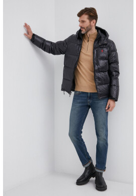Polo Ralph Lauren Пухено яке в черно със зимна изолация - Pepit.bg