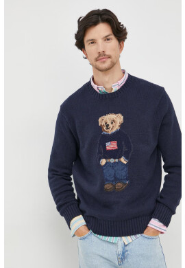Polo Ralph Lauren Пуловер мъжки в тъмносиньо - Pepit.bg