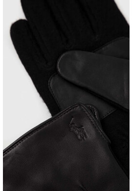 Polo Ralph Lauren Ръкавици в черно - Pepit.bg