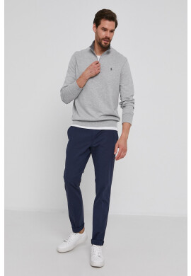 Polo Ralph Lauren Суичър мъжки в меланж на сиво - Pepit.bg