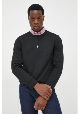 Polo Ralph Lauren Суичър в черно с изчистен дизайн - Pepit.bg